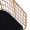 Flash Furniture Natural Rattan Rope Chairs & Black Cushions, PK 2 TW-VN015-15-NAT-GG - alternate 4